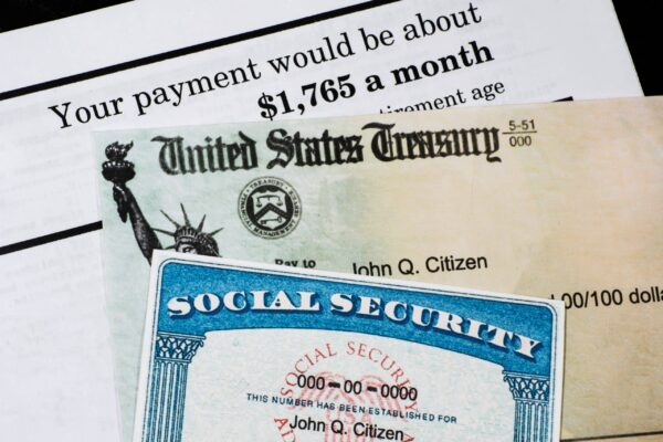 A,Corner,Of,Social,Security,Administration,Annual,Statement,Showing,Benefits